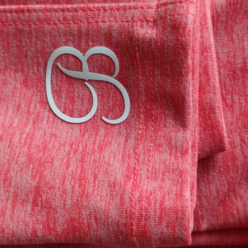 Bombshell Curves Leggings Scrunch Bum Pockets Coral π - Picture 7 of 14